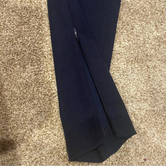EUC Banana Republic Sloane Fit Slim Zip Ankle Navy Blue Ankle Pants - Picture 5 of 7